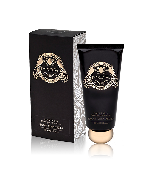 Closeup mor handcream snowgardenia